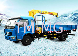 Durable Hydraulic Truck Loader Crane , Boom Truck Crane 3.2 Ton
