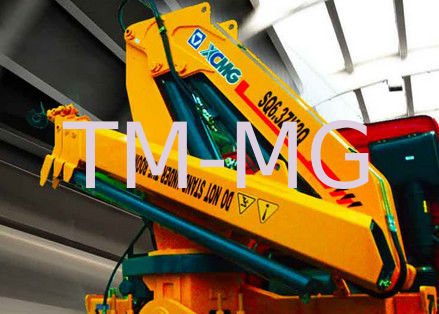 গুণ  Durable XCMG Knuckle Boom Truck Mounted Crane 6300kg Safety For Mining Industry কারখানা