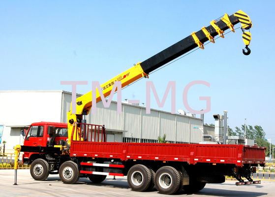 গুণ  Economical Heavy Things Lift Truck Loader Crane , 16 Ton Truck With Crane কারখানা