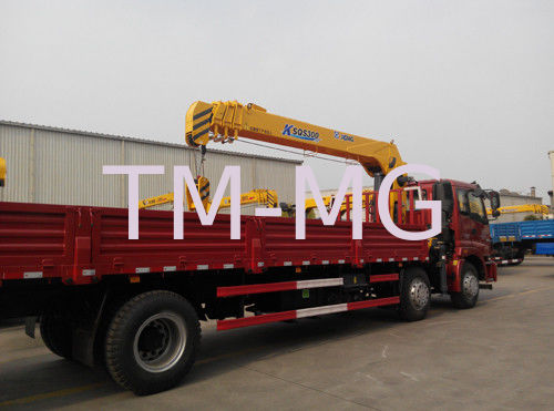 গুণ  Hydraulic Telescopic Truck With Crane 16.5 Meters Lifting Height কারখানা