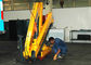 Mobile Knuckle Boom Truck Mounted Crane For lifting 4tons, moment 8.4T.M.
